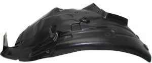 Front Fender Liner, Right (Passenger) Rear Section for BMW M3 (2008-2013) 4.0L Engine, Convertible/Coupe, Replacement