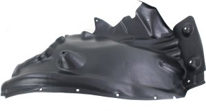 Front Fender Liner, Left (Driver) Rear Section for BMW X3 (2011-2017) & X4 (2015-2018), Replacement