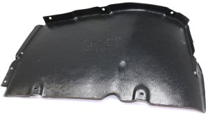 Front Fender Liner, Right (Passenger) Cover Liner Extension for BMW 7-Series 2002-2008, Plastic, Replacement Models: 745i, 745Li, 750i, 750Li, 760i, 760Li