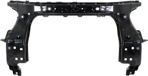Radiator Support for Buick Enclave 2008-2012, Textured Black, Made of Plastic with Steel, Replacement
