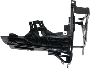 Radiator Support for BMW 5-Series Sedan, Right (Passenger) Side, Plastic, Made for 2011-2016 Models, Replacement Models: 520i, 523i, 528i, 535i, 550i, M5.