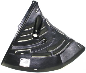 Engine Splash Shield for BMW 7-Series 2002-2008, Right (Passenger) Side, Lower Under Cover, Replacement Models: 745i, 745Li, 750i, 750Li, 760i, 760Li.