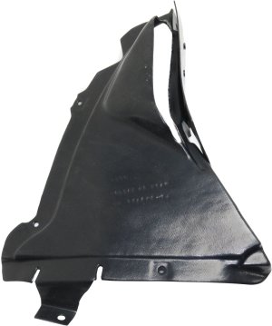 Engine Splash Shield for BMW 5-Series 2011-2016, Front Under Cover, Left (Driver), Sedan, Replacement Models: 528i, 535i, 550i.