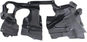 Engine Splash Shield Under Cover for BMW 5-Series GT 2010-2017, 6-Series 2012-2019, 7-Series 2009-2015, Left (Driver), RWD, Replacement - Fits Models: GT, 6, 7
