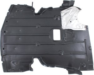 Engine Splash Shield for BMW 3-Series (2006-2012), Under Cover, Center with Aluminum Pad, 3.0L Engine, with M Package, Rear Wheel Drive (RWD), Type 2, Sedan/Wagon Replacement
