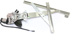 Power Front Window Regulator with Motor for 1992-1998 Pontiac Grand AM, Left (Driver), Sedan, Replacement
