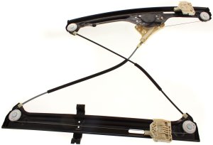 Front Window Regulator for BMW X5 2007-2013, Right (Passenger) Side, Power Operated, without Motor, Replacement