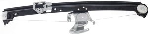 Power Rear Window Regulator for BMW X5 2000-2006, Right (Passenger) Side, Without Motor, New, Replacement