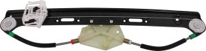 Power Rear Window Regulator for BMW X3 2004-2010, Left (Driver), Without Motor, Replacement