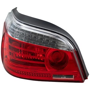 Tail Light Assembly for BMW 5-Series 2008-2010, Left (Driver), From March 2008, Sedan, Replacement Models: 528i, 530i, 535i, 550i.