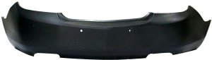 Rear Bumper Cover for Buick LaCrosse/Allure 2010-2011, Primed (Ready to Paint), with Side Object Sensor Holes, CXS Model, Replacement