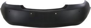 Rear Bumper Cover for Buick LaCrosse / Allure (2010 - 2013), Primed (Ready to Paint), Without Side Object Sensor Holes, With Park Assist Sensor Holes, Replacement