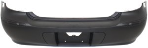 Rear Bumper Cover for 2005-2009 Allure/LaCrosse, Primed (Ready to Paint), with Chrome Package, Replacement