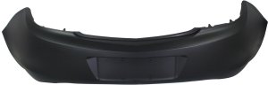 Rear Bumper Cover for Buick Regal 2011-2013, Primed (Ready to Paint), without Parking Aid Sensor Holes, Base/CXL Models, Replacement