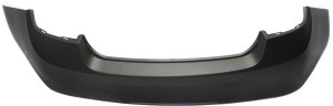 Rear Bumper Cover for Buick Verano 2012-2017, Primed (Ready to Paint), Without Object Sensor Holes, Replacement