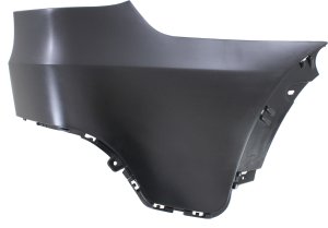 Rear Bumper End for BMW X5 2007-2010, Right (Passenger) Side, Primed (Ready to Paint), Excludes M Models, Replacement