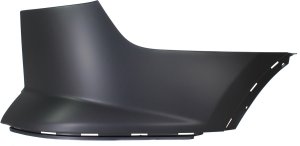Rear Bumper End Right (Passenger) Side Cover for Buick Enclave 2008-2012, Primed (Ready to Paint), Replacement