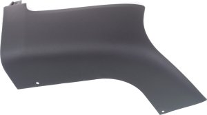 Rear Bumper End for BMW X5 2011-2013, Left (Driver) Side, Textured, Without M Package, Replacement