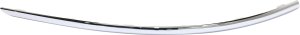 Rear Bumper Molding Cover for 2013-2017 Buick Enclave, Left (Driver) Side, Chrome, Replacement