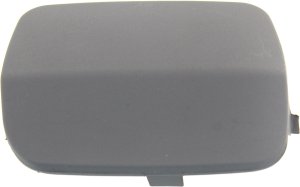 Rear Bumper Tow Hook Cover, Primed (Ready to Paint), for BMW 3-Series 2007-2010, without M Package, 3.0L, To Mar 2010, Convertible/Coupe, Replacement Models: 328i, 335i, 330i