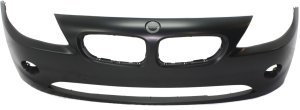 Front Bumper Cover for BMW Z4 2003-2004 Convertible, Primed (Ready to Paint), without M Package, without Headlight Washer Holes, up to October 2004, Replacement
