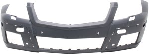 Front Bumper Cover for Mercedes-Benz GLK350 2010-2012, Primed (Ready to Paint), without AMG Styling Package, with Off-Road Package, with Headlight Washers and Parktronic Holes, Replacement