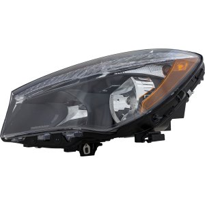 Headlight Assembly for Mercedes-Benz CLA-Class 2014-2019, Left (Driver) Side, Halogen, Replacement