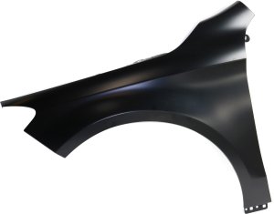 Front Fender for Mercedes-Benz CLA-Class 2014-2019, Left (Driver), Primed (Ready to Paint), Steel, Replacement