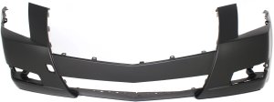 Front Bumper Cover for Cadillac CTS 2008-2014, Primed (Ready to Paint), Compatible with Halogen Headlights, (Excluding V Model), Replacement