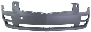 Front Bumper Cover for STS 2005-2007, Primed (Ready to Paint), with Headlight Washer Holes, Replacement