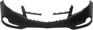 Front Bumper Cover for Chevrolet Volt 2011-2015, Primed (Ready to Paint), Without Object Sensor Holes, Replacement