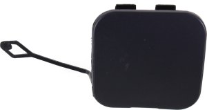 Front Bumper Tow Hook Cover for Cadillac STS 2005-2009, Primed (Ready to Paint), Replacement