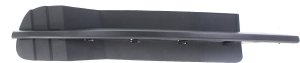 Fog Light Cover for Chevrolet Malibu 2010-2012, Right (Passenger), Outer, Textured Black, LS Model, Replacement