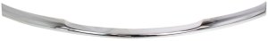 Upper Front Bumper Molding for 2007-2008 Chrysler Pacifica, Chrome Finish, 1-Piece, Replacement