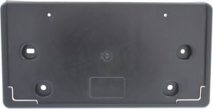 Front License Plate Bracket Assembly for Chevrolet Cruze 2011-2014, Textured Black, Suitable for Eco/Diesel Models, Replacement