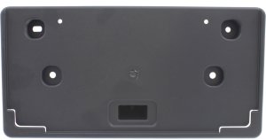 Front License Plate Bracket Assembly for Chevrolet Cruze 2011-2014, Textured Black, Suitable for LT/LTZ without RS Package and LS Models, Replacement