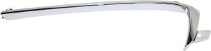 Chrome Grille Molding for Chevrolet Camaro Coupe (LT/LS/SS)/Convertible (LT/SS with RS Package), 2014-2015, Left (Driver) Side Grille Extension, Replacement