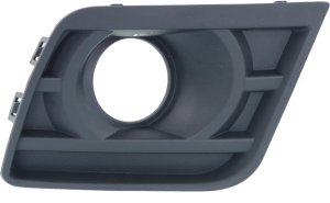Front Fog Light Molding for 2014-2015 Chevrolet Camaro, Right (Passenger), Textured Black, with Tow Hooks, Fits LT/SS Models, Replacement
