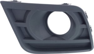 Front Fog Light Molding for 2014-2015 Chevrolet Camaro, Left (Driver), Textured Black with Tow Hooks, Suitable for LT/SS Models, Replacement
