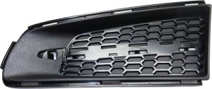 Front Fog Light Molding for Cadillac ATS 2013-2014, Left (Driver), Textured Black, Suitable for Models with HID Headlights, Replacement