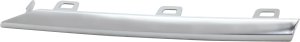 Front Fog Light Molding for ATS Cadillac 2013-2014 Left (Driver), Satin Nickel Insert, Replacement