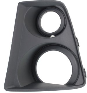 Front Fog Light Molding for Chevrolet Camaro 2012-2015, Right (Passenger), Primed (Ready to Paint), ZL1 Model, Convertible/Coupe, Replacement