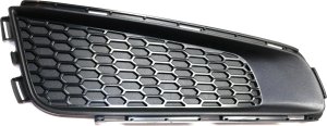 Fog Light Outer Cover Grille for ATS Cadillac 2013-2014, Right (Passenger) Side, Textured without HID Headlights, Replacement
