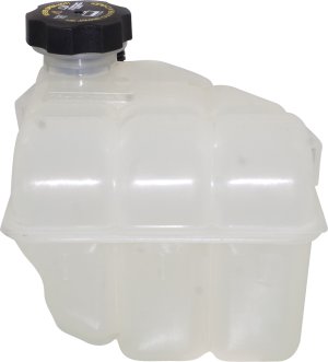Coolant Tank Assembly for Chevrolet Malibu 2004-2007, Radiator Spare Tank w/ Cap, Compatible with 2.2L/3.5L Engines 2004-2006, 1st Design & 3.9L Engines, Replacement