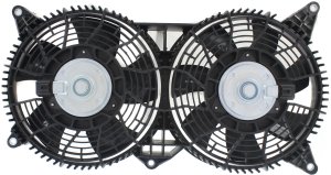 A/C Fan Shroud Assembly for Cadillac SRX 2004-2009 / STS 2005-2011 with Heavy Duty Cooling, Replacement