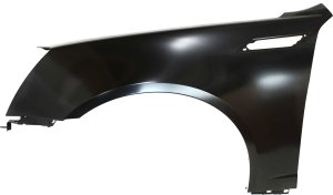 Primed (Ready to Paint) Front Fender for Cadillac CTS 2008-2015 Coupe/Wagon/(2014 Sedan V Model), Left (Driver), with Fender Vent Hole, Replacement