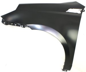 Front Fender for Chevrolet AVEO5 2009-2011, Primed (Ready to Paint), Left (Driver) Side, with Signal Light Hole, Replacement