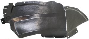 Front Fender Liner for Chevrolet Cavalier Z24 Model, Right (Passenger) Front Section, 1995-1999, Replacement

