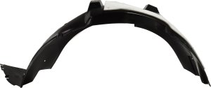 Front Fender Liner for Chevrolet Equinox 2014-2017, Left (Driver) Side, Vacuum Form, without Headlight Access Hole, Replacement
