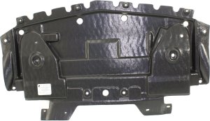 Engine Splash Shield for Cadillac CTS 2008-2014, Under Cover/Air Deflector, Excludes V Model, Fits Coupe/Sedan (2008-2013)/Wagon, Replacement